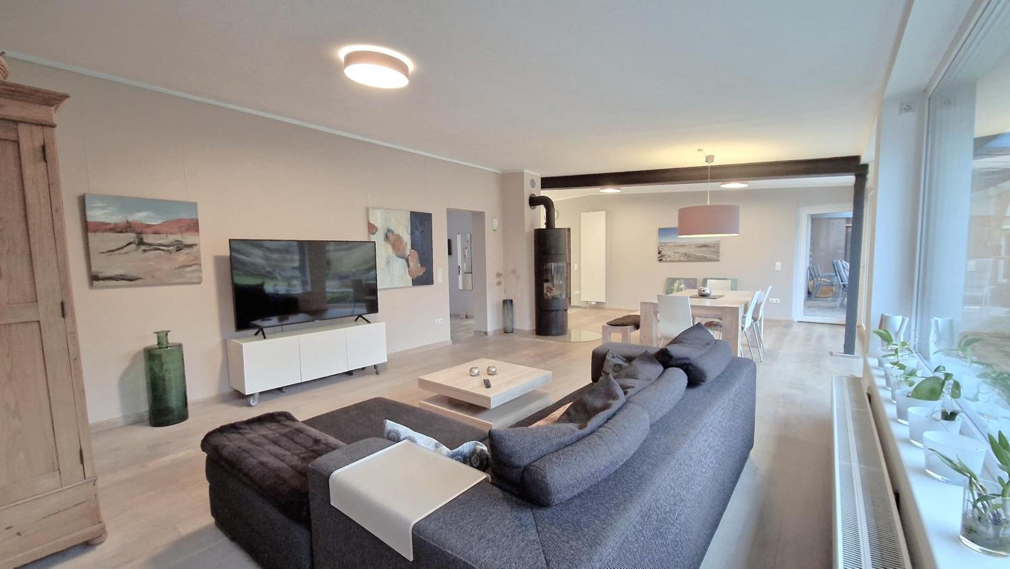Mit Sauna, Garten & Schwimmteich Apartment *